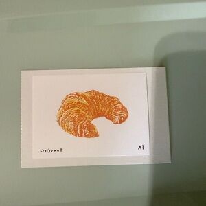 Anastasia Inciardi Mini Print-Croissant